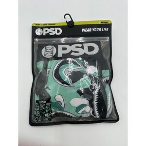 PSD Warface Aqua Shark Men's Size Medium 32-34 Underwear Boxer Briefs New